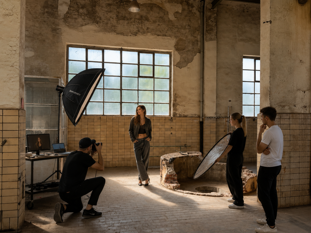 A14.001 - Historisches Wasserwerk als Foto Studio Film Location 400 qm