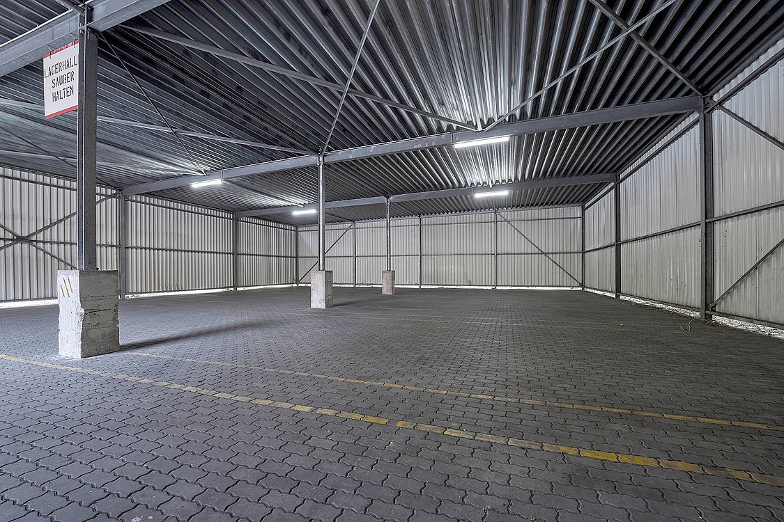 Z-B01.007 - 550 m² Lagerfläche / Freistehende Halle